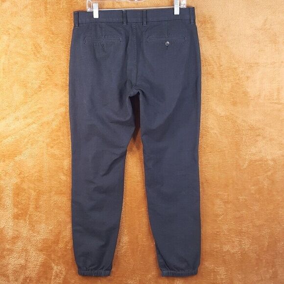 VINCE Mens Jeans Size 32 Gray Chino Relaxed Tapered Leg Jogger Pants Pockets - Picture 2 of 8